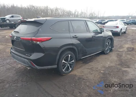 2022 Toyota Highlander Xse from USA, damaged, VIN 5TDLZRBH7NS222890